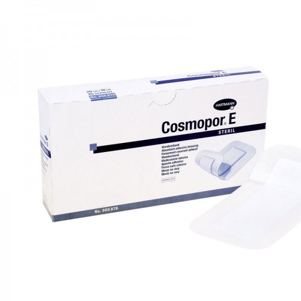 Cosmopor E 20 x 10 cm: Apósitos autoadherentes (caja 25 unidades)