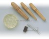 Molde para elaborar moxa en cono