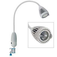 Lámpara de reconocimiento Luxiflex Halógena 35W: 50.000 lux a 50 centímetros (diferentes anclajes disponibles) Lámpara de reconocimiento Luxiflex Halógena 35W: 50.000 lux a 50 centímetros (diferentes anclajes disponibles)
