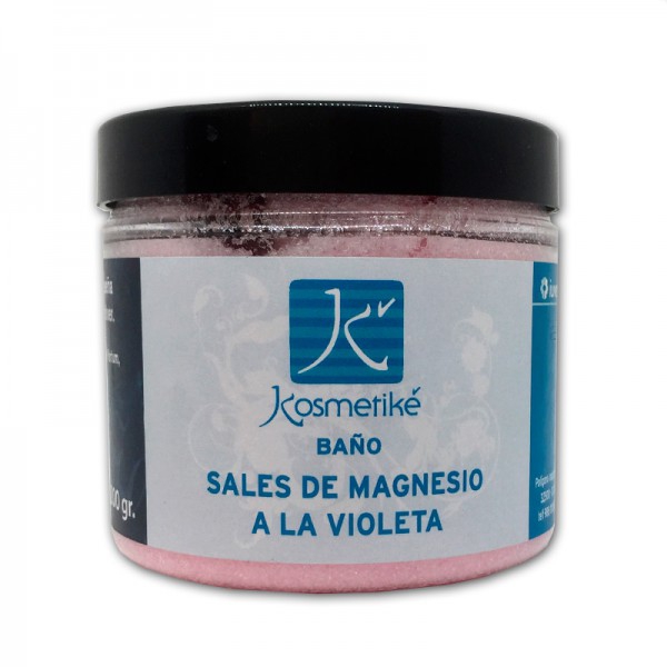 Sales de Epsom Violeta Kosmetiké Profesional 220 gr: Limpieza y Cuidado del Cuerpo