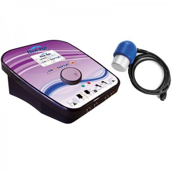 Ultrasonido + Electroterapia Hi-E Sonic con Manípulo Cilíndrico: 50 Programas para Electroterapia y 40 Programas para Ultrasonidos
