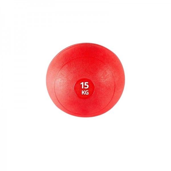 Balón Medicinal Slam Ball Kinefis: Balón de goma con arena interior (peso disponible: 15 kgs - color rojo) ¡ÚLTIMAS UNIDADES!