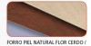 Forro de piel natural flor cerdo marrón ( Ref: 11.212.3) Forro de piel natural flor cerdo marrón ( Ref: 11.212.3)