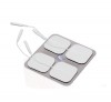 Electrodos adhesivos cuadrados cable Kinefis 50X50 mm Electrodos adhesivos cuadrados cable Kinefis 50X50 mm