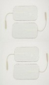 Electrodos adhesivos rectangulaes cable Kinefis 50X90 mm Electrodos adhesivos rectangulaes cable Kinefis 50X90 mm