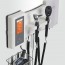 Unidad de diagnóstico de pared Heine EN200 con instrumentos LED