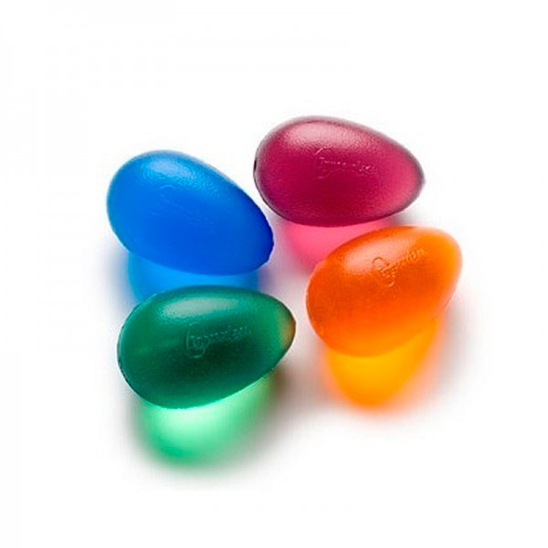 Huevos para ejercicios de manos Eggsercizer - Color negro (extra fuerte)