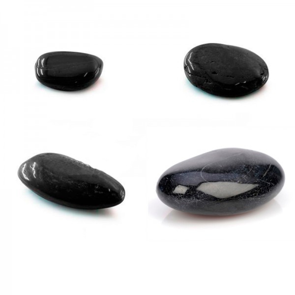 Juego de piedras calientes para masaje termal (2 tamaños diferentes)