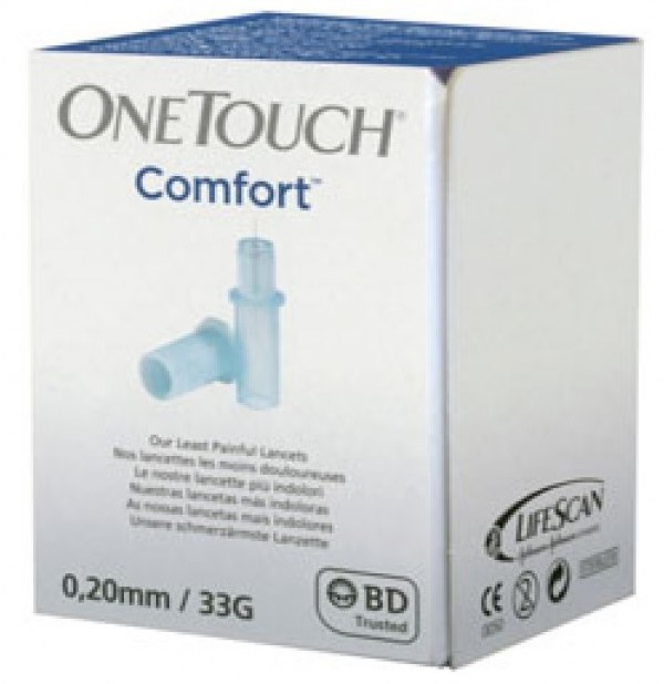 Lancetas ONE TOUCH Comfort 50 uds  (LifeScan)
