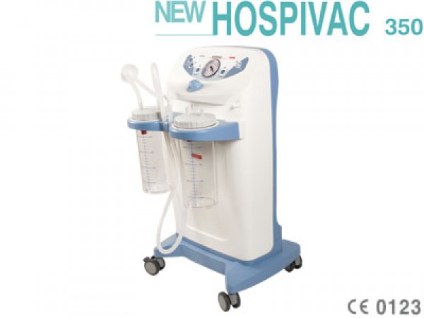 Aspirador quirúrgico CAMI New Hospivac-350 BASIC4 60L./min. Contenedores 2 x 4000ml.