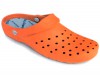 Zueco flotante Gruyere antideslizante naranja con plantilla Coolmax Zueco flotante Gruyere antideslizante naranja con plantilla Coolmax