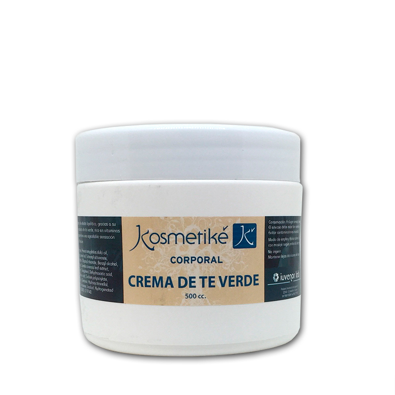 Crema corporal lipolítica y reductora te verde kosmetiqué Crema corporal lipolítica y reductora te verde kosmetiqué