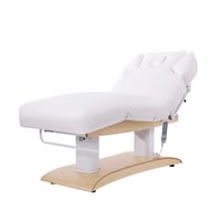 Camilla eléctrica Spa Troch+: de 3 cuerpos y 4 motores con calefacción, función Antigravity y memoria de posiciones (color blanco) Camilla eléctrica Spa Troch+: de 3 cuerpos y 4 motores con calefacción, función Antigravity y memoria de posiciones (color blanco)