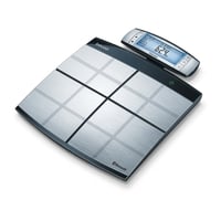 Báscula Diagnóstica Profesional: Beurer BF-105 con 8 Electrodos, pantalla extraíble y Bluetooth