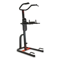 Torre de dominadas y fondos de uso doméstico: Power Tower G340 de BH Fitness con agarres antideslizantes y apoyo ergonómico