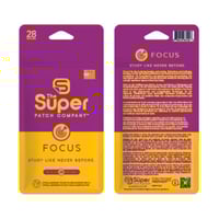 Focus Super Patch - Paquete de 28 parches: Ideal para quienes buscan mantenerse centrados en sus actividades
