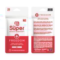 Freedom Super Patch - Paquete de 30 parches. Tecnología vibrotáctil diseñada para acompañar el confort muscular y articular en el día a día