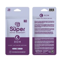 REM Super Patch - Paquete de 28 parches: Tecnología vibrotáctil, no invasiva y libre de medicamentos que puede favorecer un ciclo de sueño equilibrado