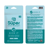 Kick It Super Patch - Paquete de 28 parches. Tecnología vibrotáctil no invasiva: una alternativa innovadora pensada para acompañarte en tus objetivos de bienestar y cambio de hábitos