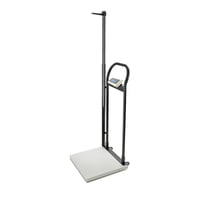 Báscula bariátrica electrónica ADE M319680-02 (300 kg): con pasamanos y tallímetro