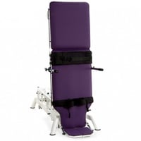 Camilla eléctrica de bipedestación: dos cuerpos con dos motores regulables en altura, verticalización y ruedas escamoteables