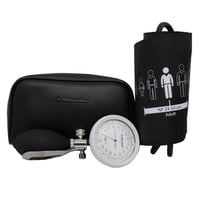 Tensiómetro aneroide Riester Precisa N shock-proof: Con brazalete, velcro, un tubo y libre de látex