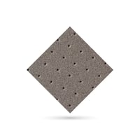 Evamic argento microperforado 2.5mm