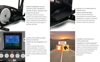 Elíptica BH Fitness NLS12 Dual G2351 con Bluetooth Dual Kit, i.Concept y Resistencia Magnética