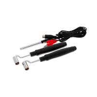 Pack tratamiento galvánico para equipos de belleza Weelko (2 Rollers + 1 Stick + Cable)