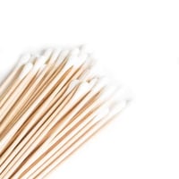 Torunda de madera estéril con algodón (100 unidades)