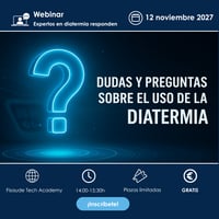 WEBINAR: Expertos en Diatermia responden - Vía Zoom - 12 noviembre 2027
