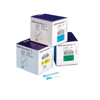 Agujas hipodérmicas BD de bisel triple (caja de 100 unidades)