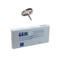 Aguja/Chincheta Auriculoterapia China Cabeza (0.22 x 1.5 mm)