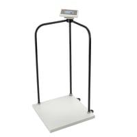 Báscula Bariátrica de Suelo ADE M319680-01 con Pasamanos: Grado Médico (300 kg - 100 g)