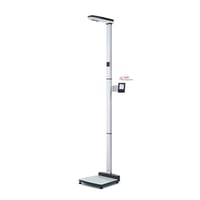 Báscula electrónica Seca 287: Tres sensores ultrasónicos y guía de voz para mediciones extremadamente precisas