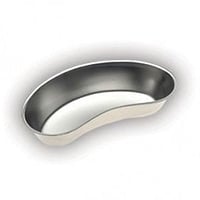 Batea Arriñonada o Riñonera de acero inoxidable Kinefis (medida 24 cm)
