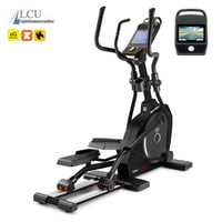 Bicicleta elíptica BH Fitness FDC20 TFT Multimedia G868BTFT: Para usuarios altos o de mayor peso con amplia zancada de 51 cm