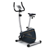 Bicicleta estática vertical Horizon Fitness Tempo B901: con 8 niveles de resistencia y un disco de inercia de 6.5 kg
