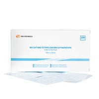 Bolsa para esterilización autoadhesiva diferentes tamaños (Caja 200 uds.)
