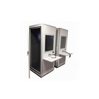 Cabina de audiometría SST80 80 x 90 cm: producto médico de Clase I, CE y certificado de Insonorización