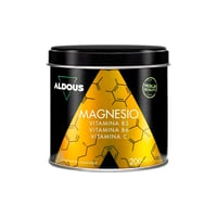 Magnesio con Vitamina C, B5 y B6 Aldous (200 cápsulas)