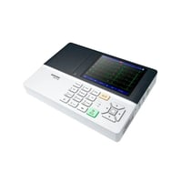 Electrocardiógrafo iMac 300 de 3 canales, display HD LED 5.6”, adquisición de 12 derivaciones en pantalla simultáneamente e impresora térmica incorporada