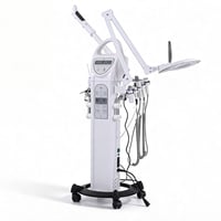 Equipo multifuncional estética Entir profesional: Torre multifunción digital de uso profesional 9 en 1, imprescindible en tratamientos de estética