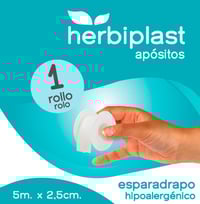 Esparadrapo hipoalergénico caja: 1unid. 5m x 2,5mm