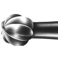 Fresa de acero al carbono: abrasión gruesa