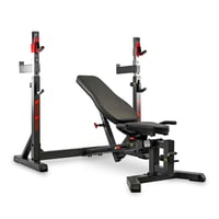 Banco multiposición Olympic Rack BH Fitness: diseñado para ofrecer versatilidad en el entrenamiento de fuerza en un entorno semiprofesional