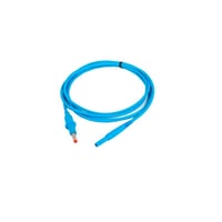 Cable resistivo con conector macho de 4mm para electrodos miofasciales: compatible con Diacare 5000 y Globus Beauty 6000