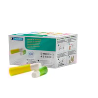 Lanceta de seguridad desechable: extracción capilar rápida, indolora y segura (100 unidades)