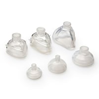 Mascarillas de silicona para Reanimador Ambú esterilizable de silicona UNIVEN (Números 2, 3 y 4)
