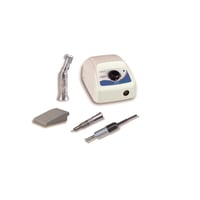 Micromotor Marathon Mighty de 35.000 R.P.M: Equipado con pedal, pieza de mano y contraángulo